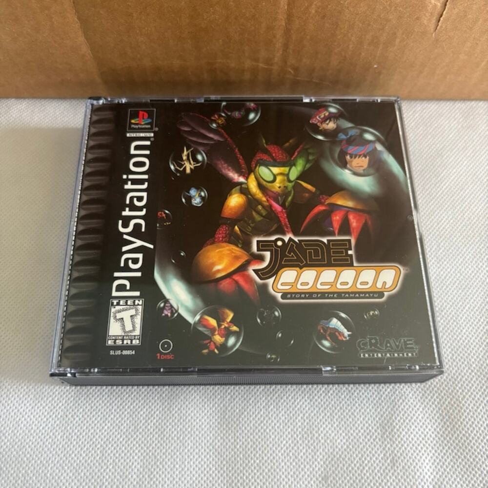 Jade Cocoon (Sony Playstation PS1, 1998) CIB w/manual Tested Works EXC